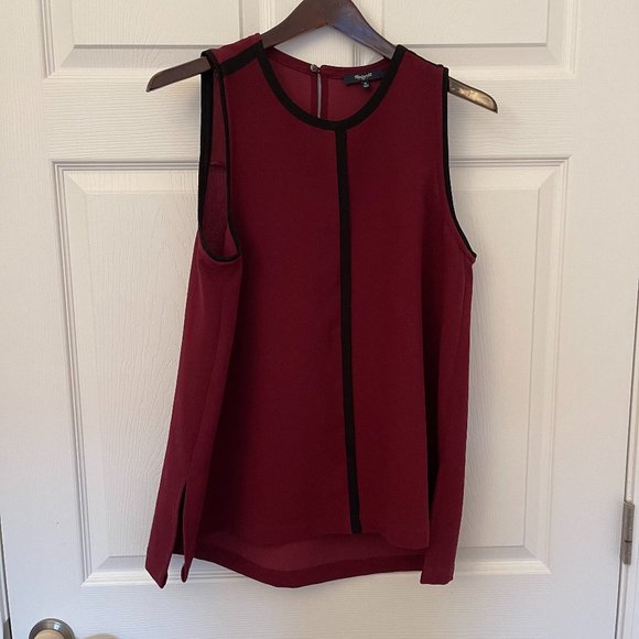 Madewell Crepe Tank Top | Size M - Picture 2 of 5